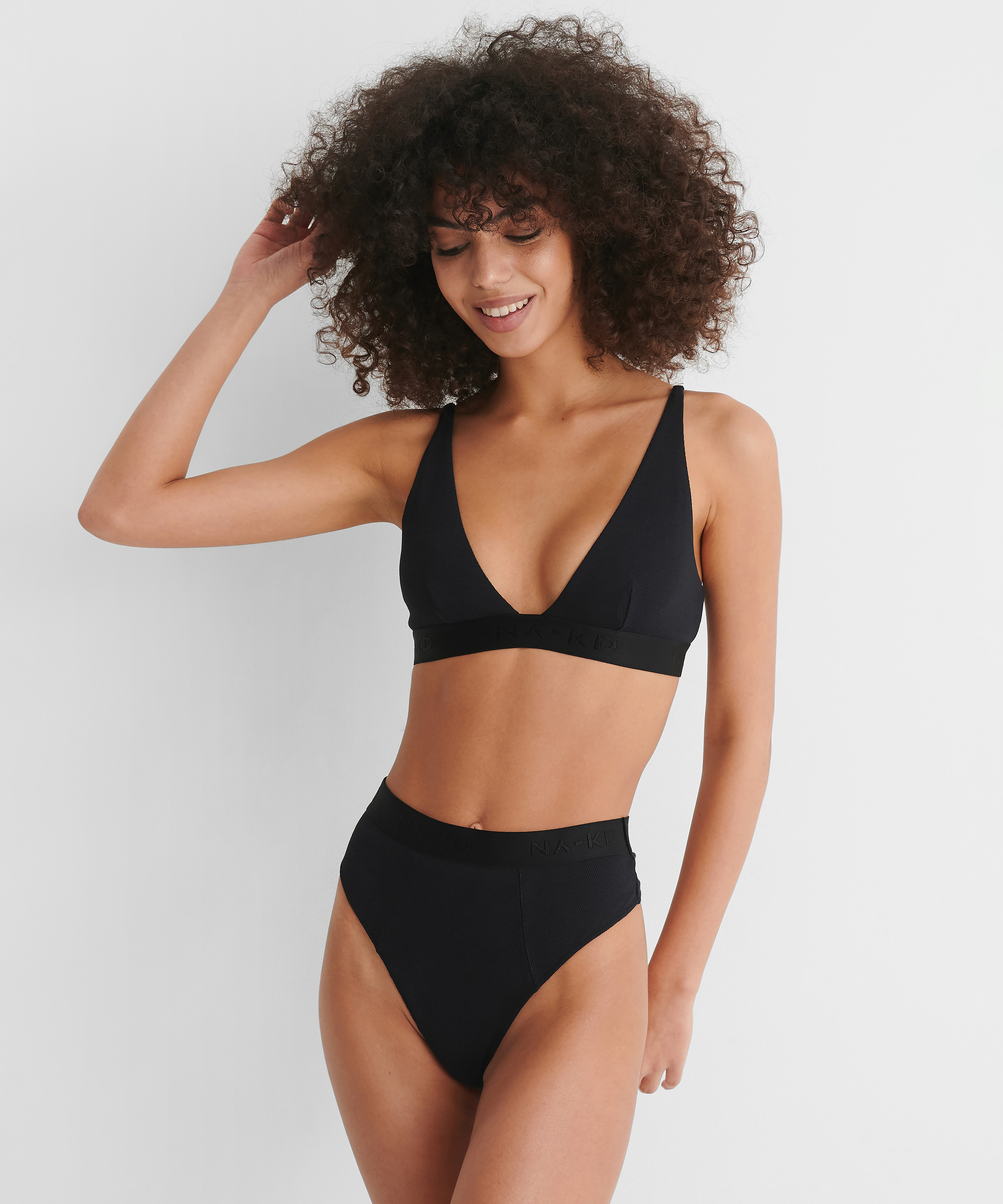 Brassière Casia HKM x NA-KD, Noir, main