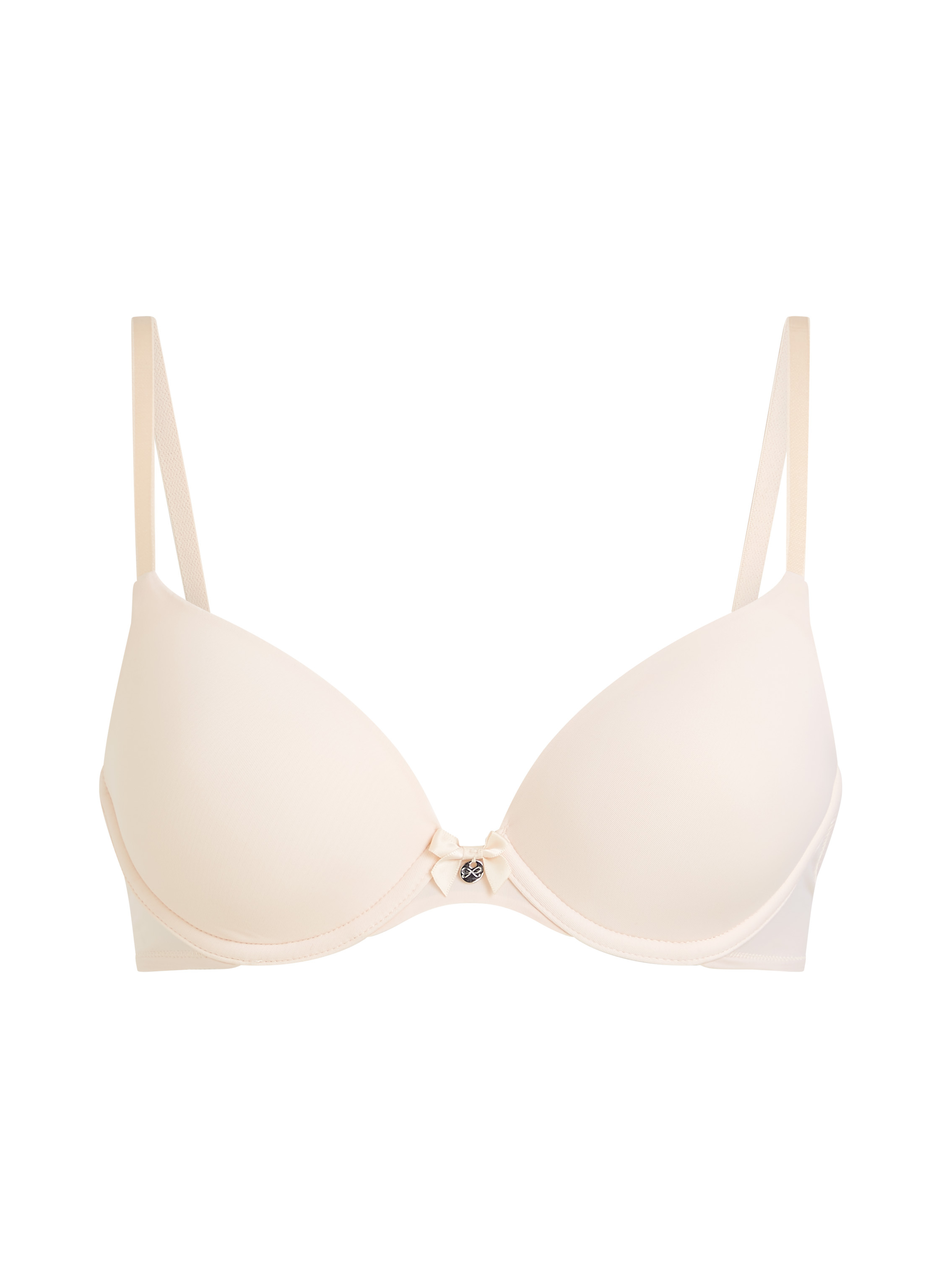 Soutien-gorge à armatures préformé Plunge, Beige, main