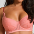 Soutien-gorge push-up à armatures Robijn, Rose