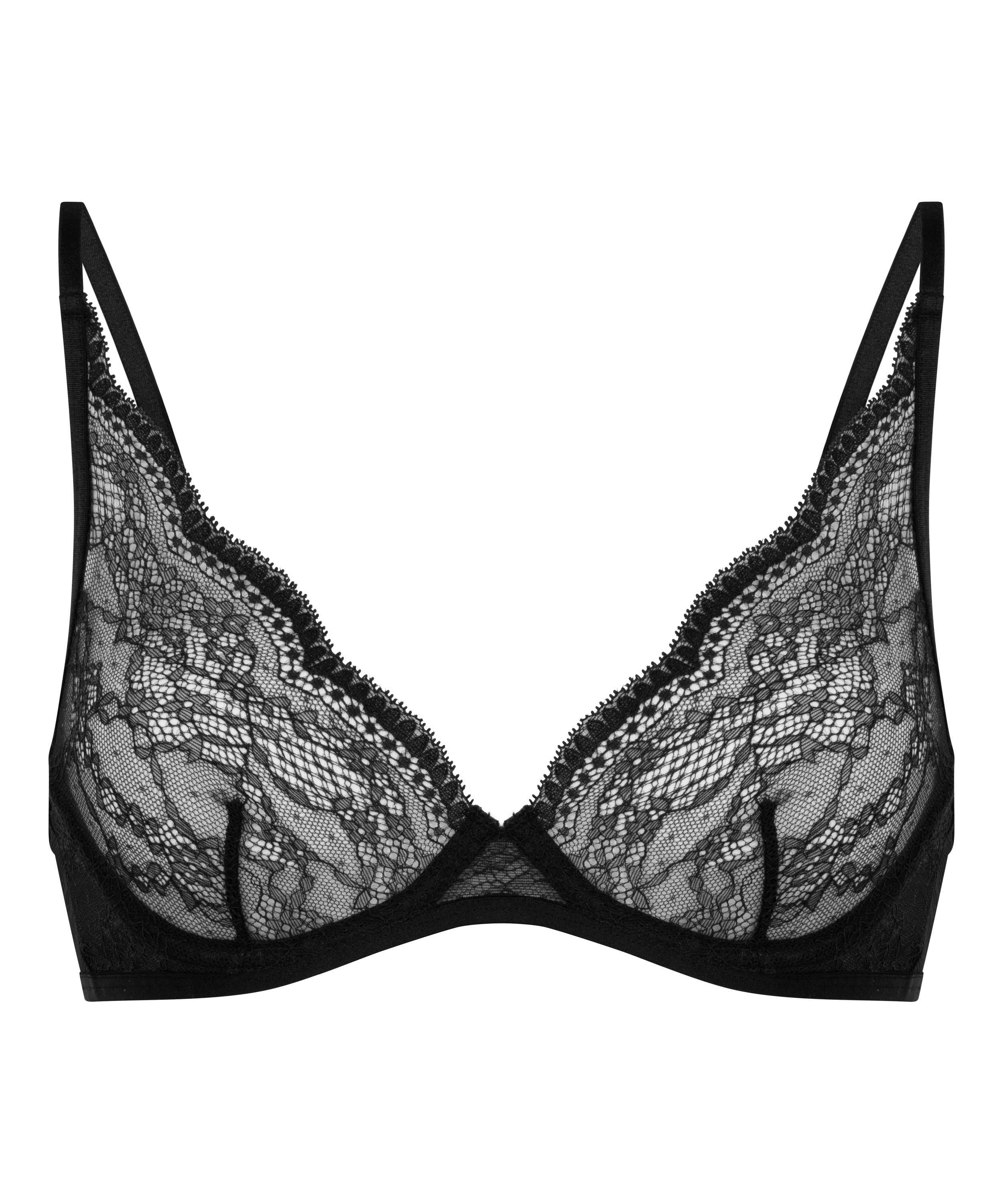 Soutien-gorge à armatures non-préformé Isabelle, Noir, main