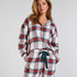 Haut de Pyjama Flanel, Blanc