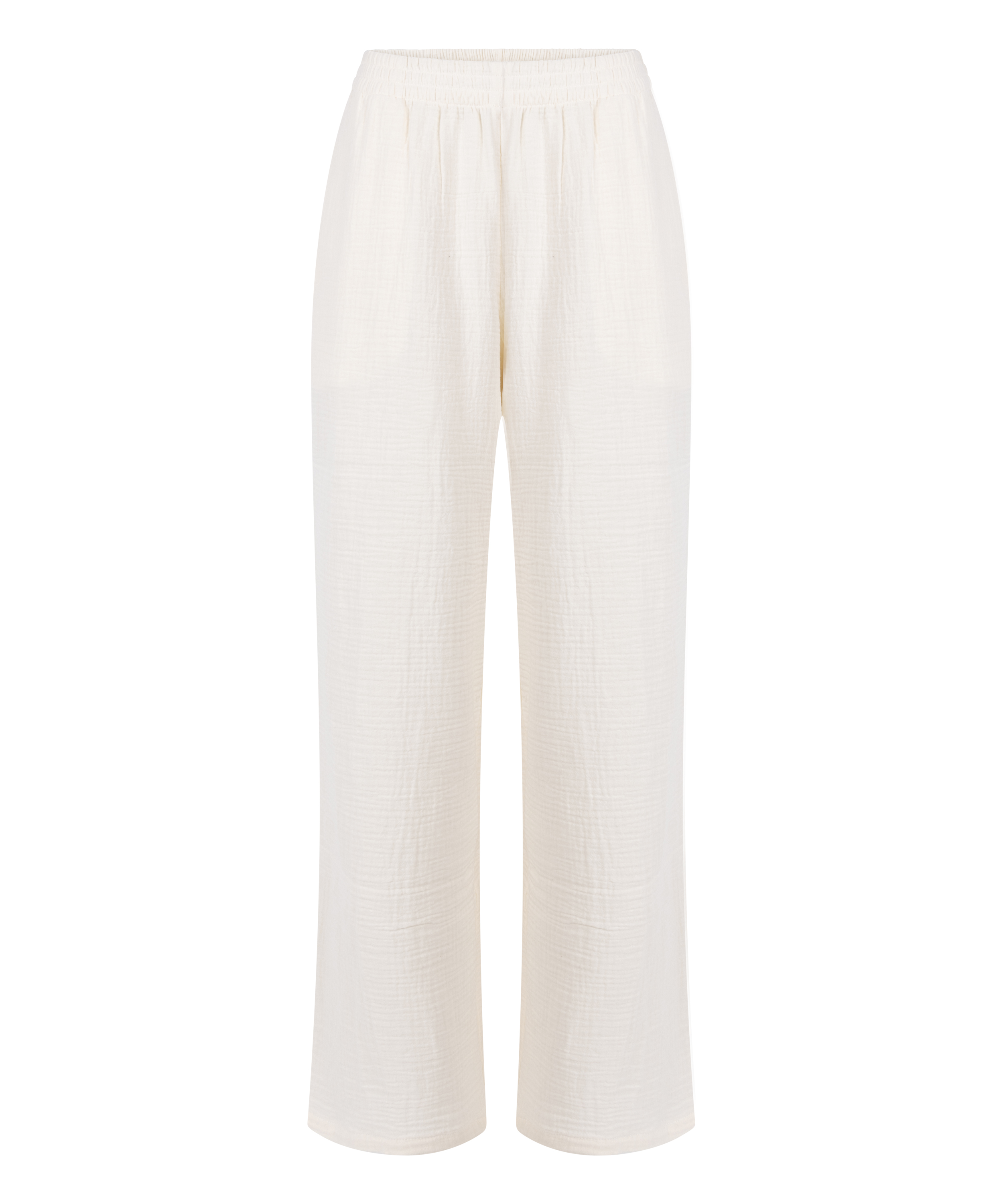Pantalon en mousseline, Blanc, main