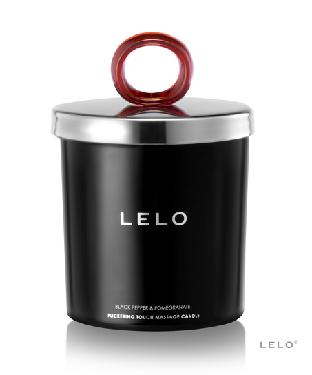 LELO Bougie de Massage Black peper & pomegranate, Rose