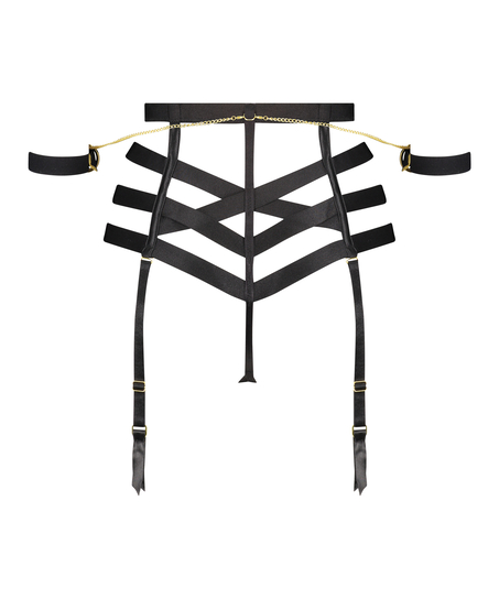 String taille haute Ivy, Noir