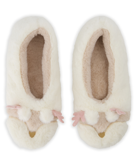 Chaussons ballerine, Beige