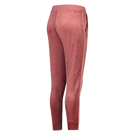 Pantalon de jogging Velour, Rose