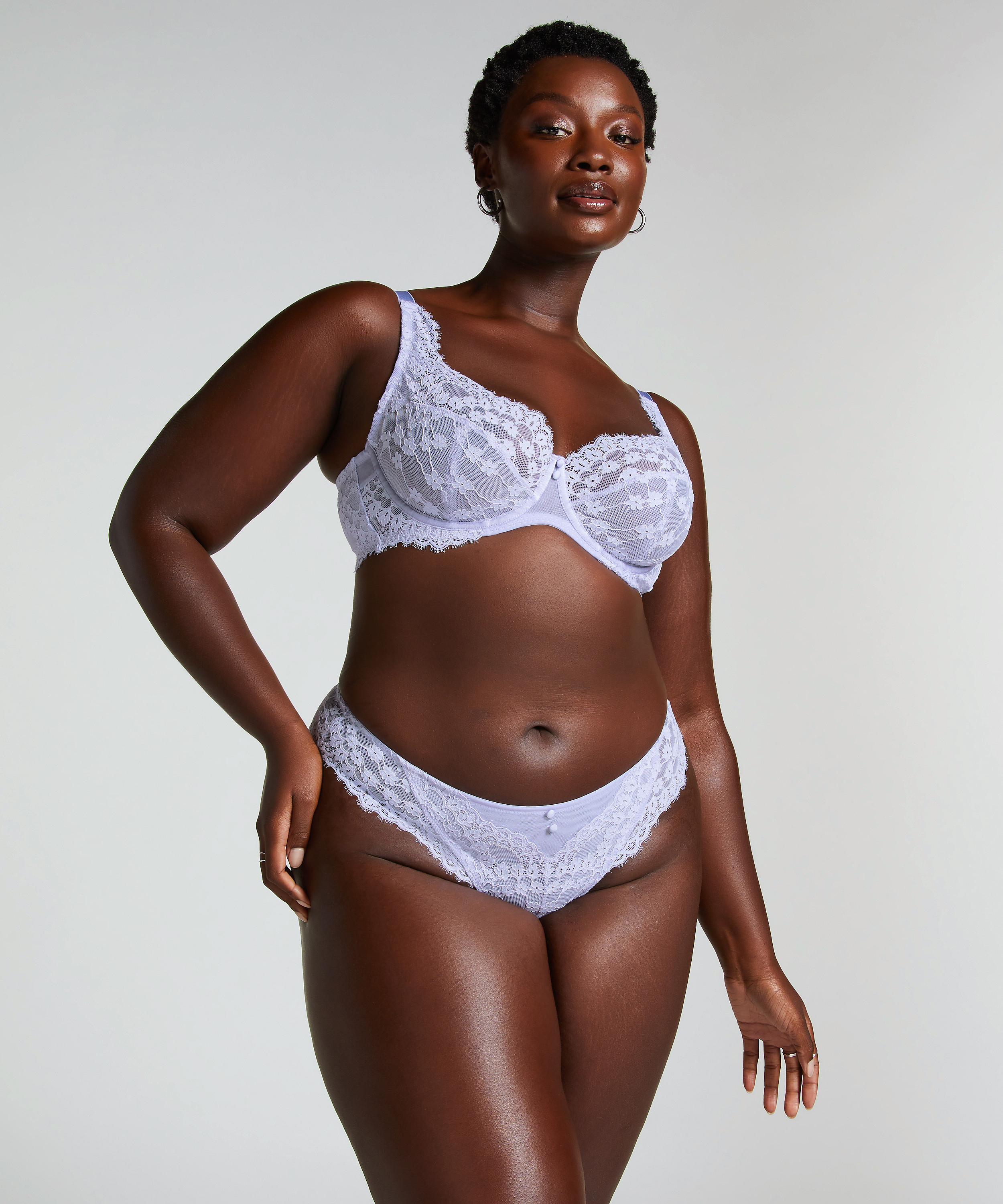 Soutien-gorge à armatures non-préformé Daisy, Violet, main