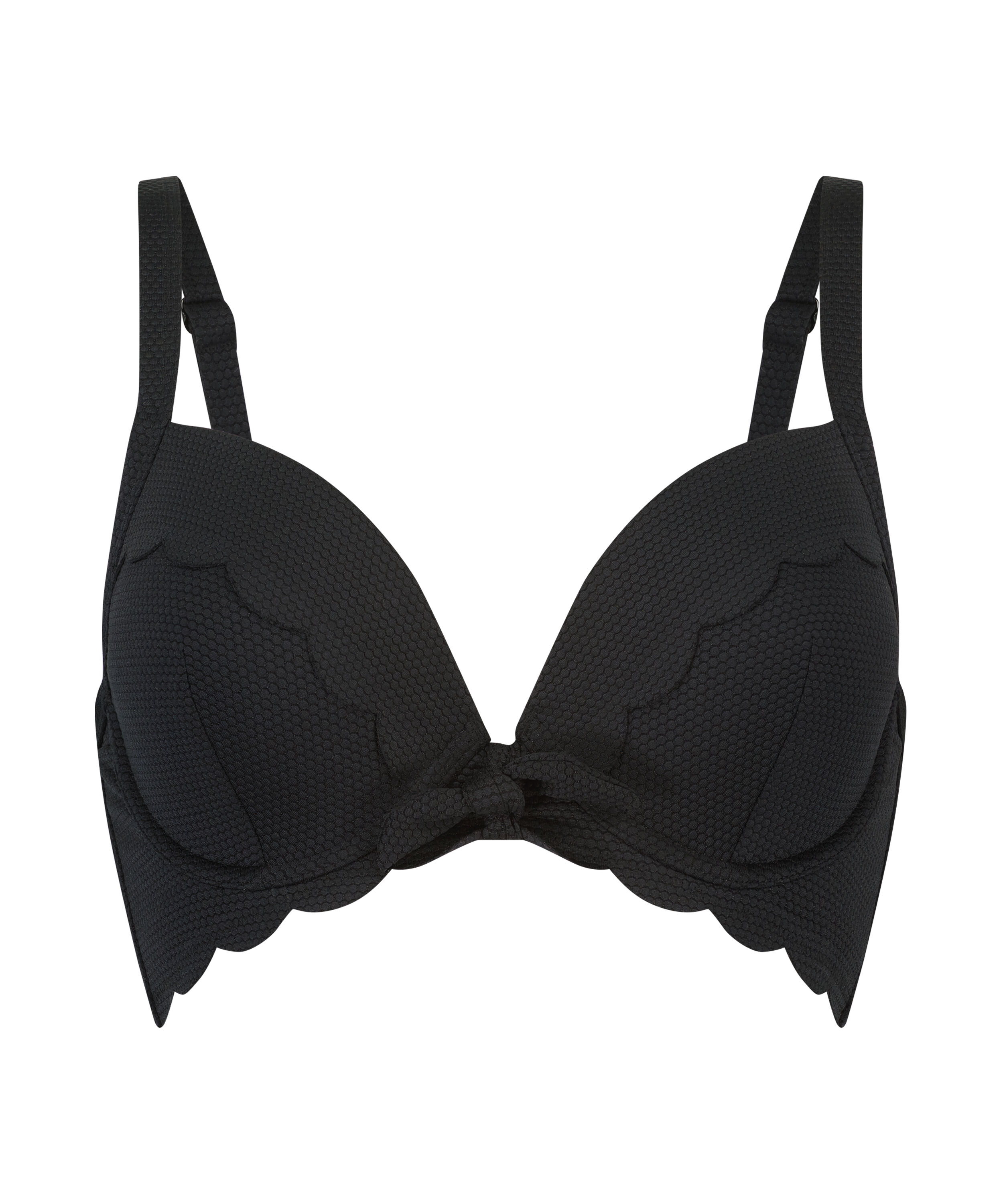 Haut de bikini préformé à armatures Scallop