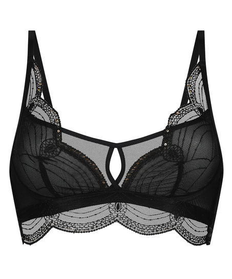 Brassière Ruby, Noir