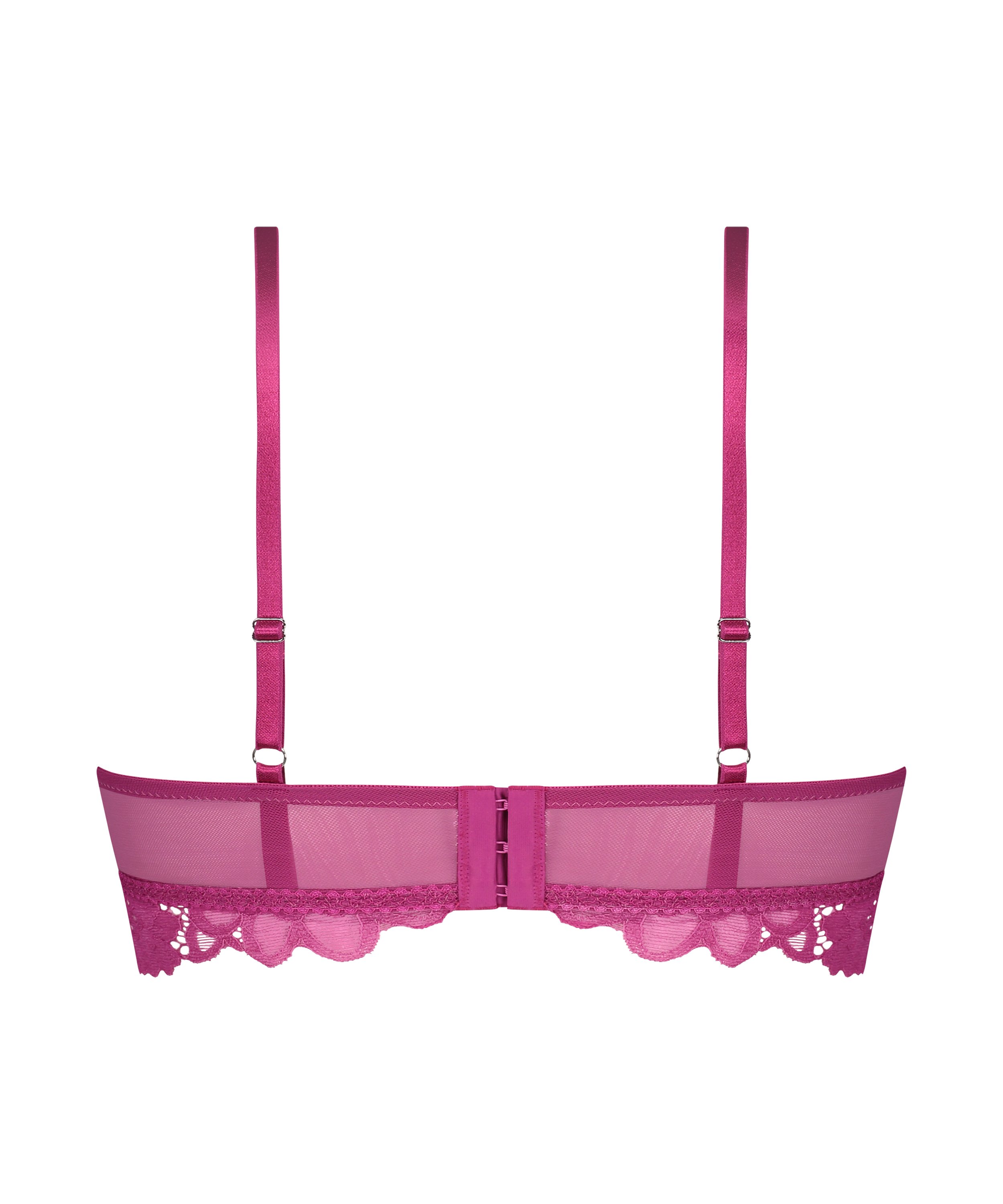 Soutien-gorge préformé sans armatures longline Shiloh, Rose, main
