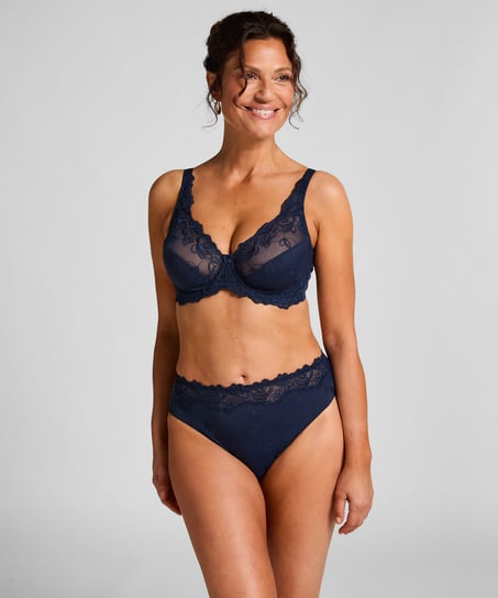 Soutien-gorge &agrave; armatures non-pr&eacute;form&eacute; Diva, Bleu