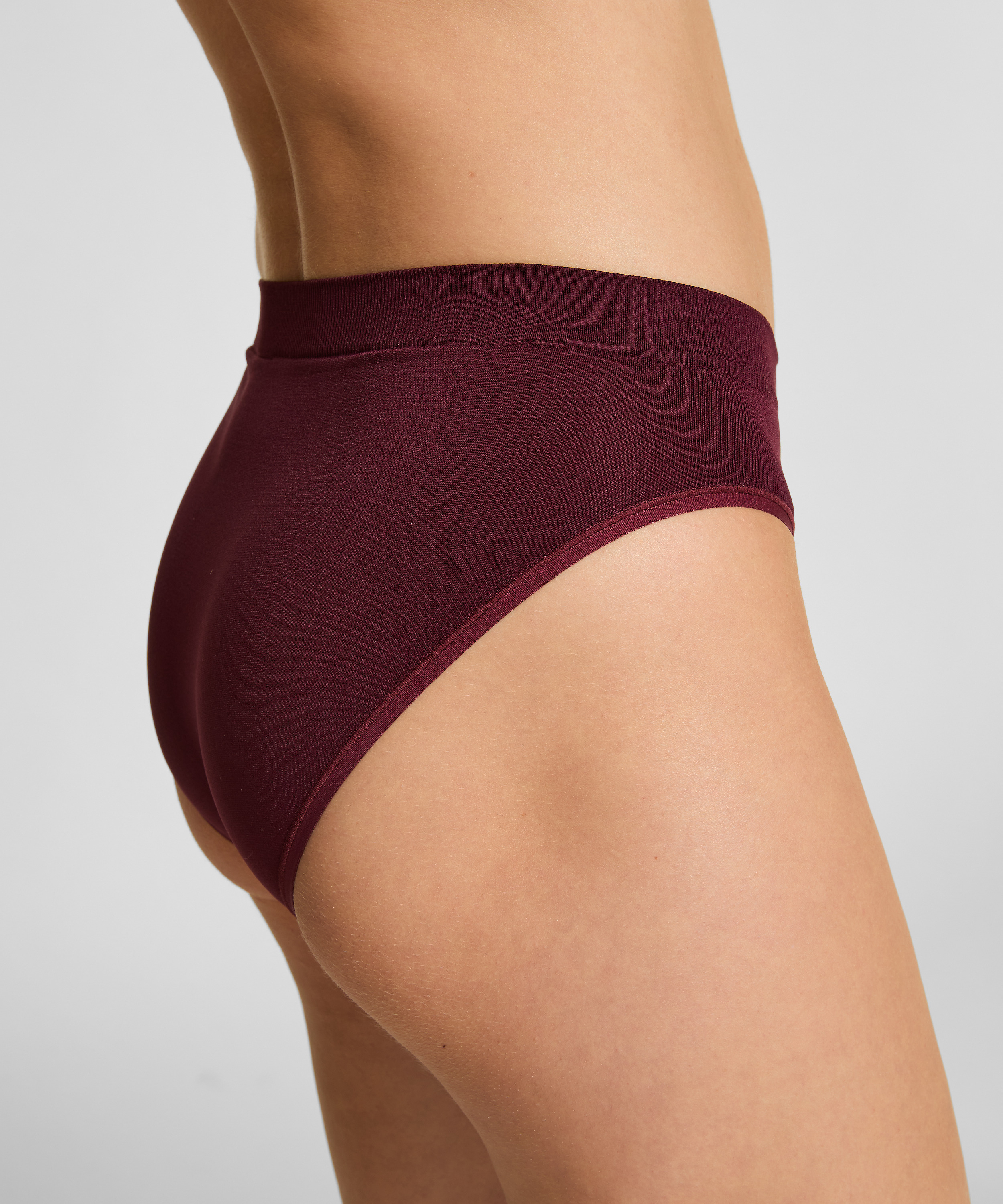 Culotte haute Dide, Violet, main