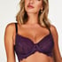 Soutien-gorge rembourré à armatures Sienna, Violet