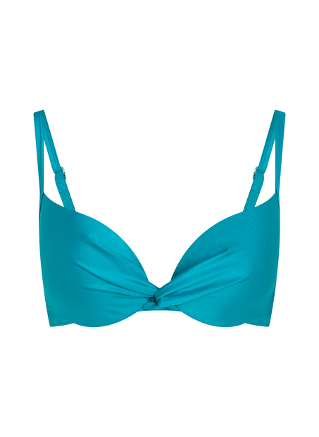 Haut de bikini aqua, Vert