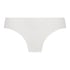 Slip brésilien Invisible Lace Back, Blanc
