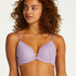 Soutien-gorge push-up à armatures rembourré Rose, Violet