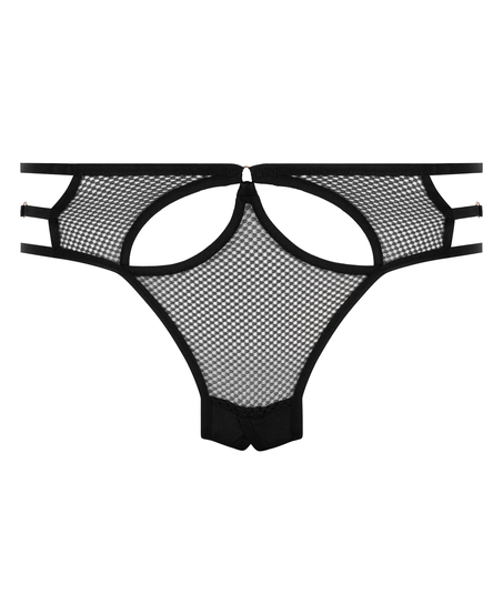 Slip brésilien Rhys Open, Noir