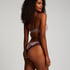 Slip brésilien Lace & Shine, Violet
