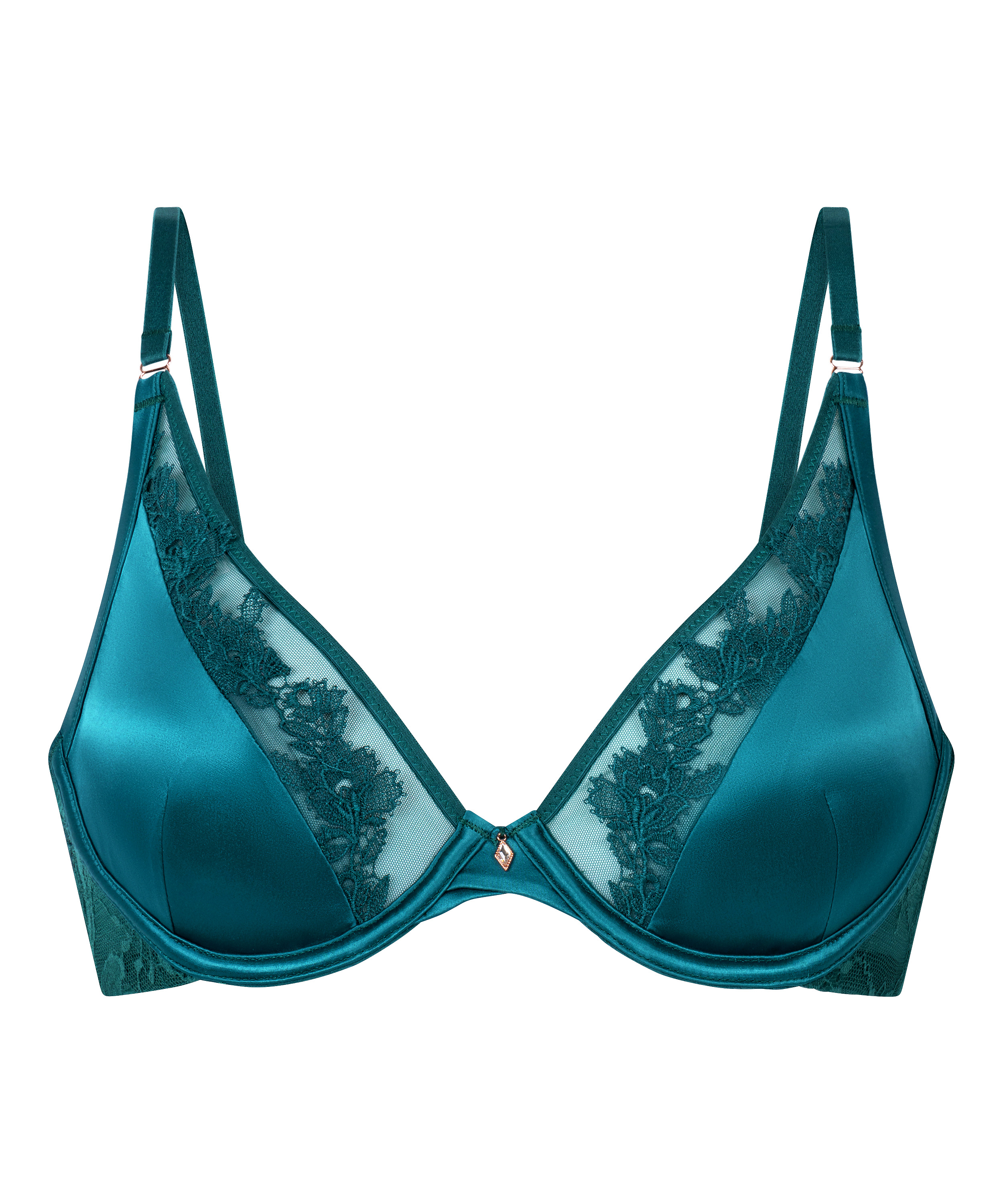 Soutien-gorge à armatures non-rembourré Julia , Vert, main