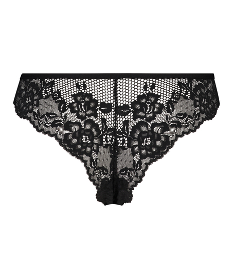 Slip brésilien Bianca, Noir