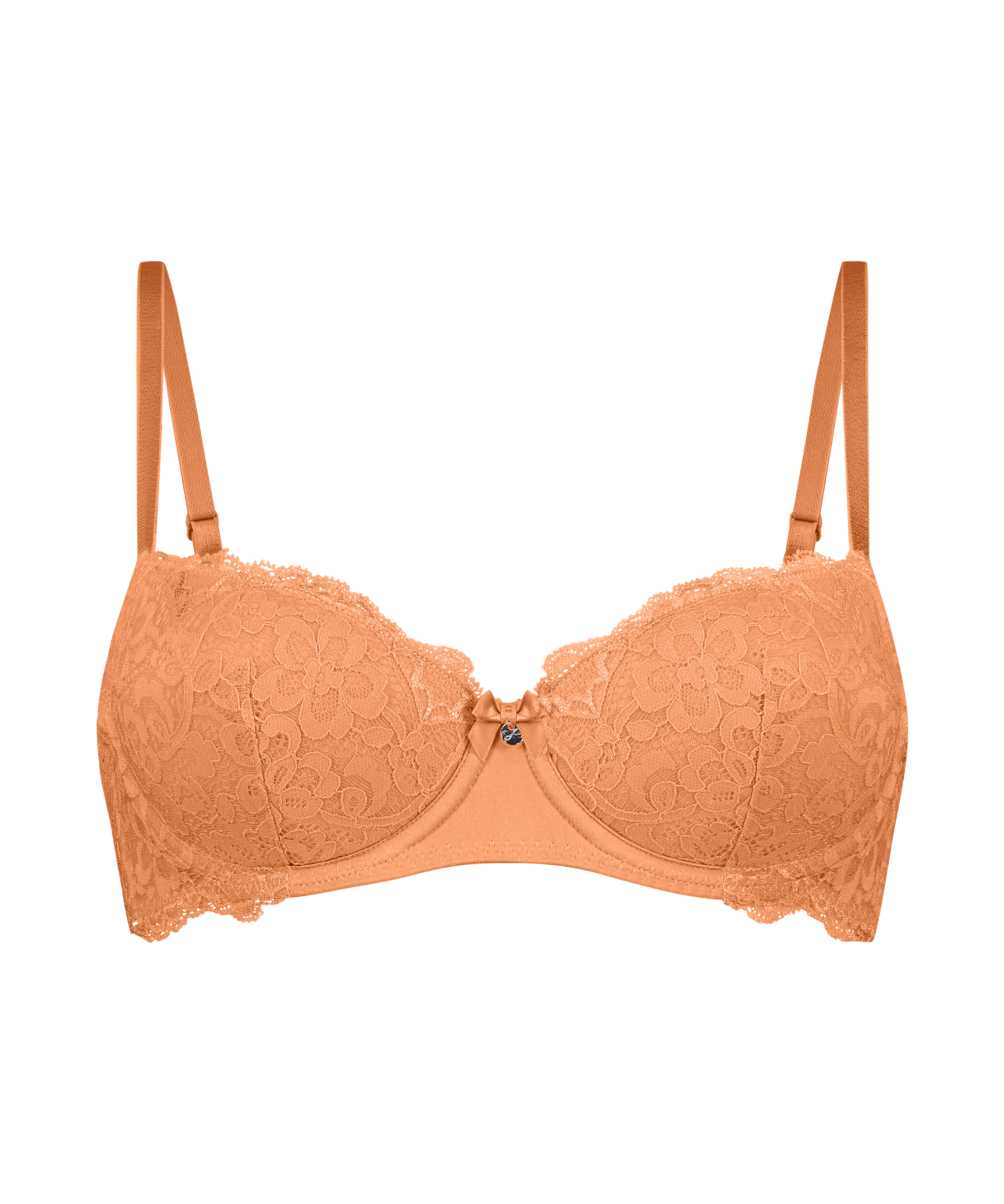 Soutien-gorge à armatures préformé Marine, Orange, main