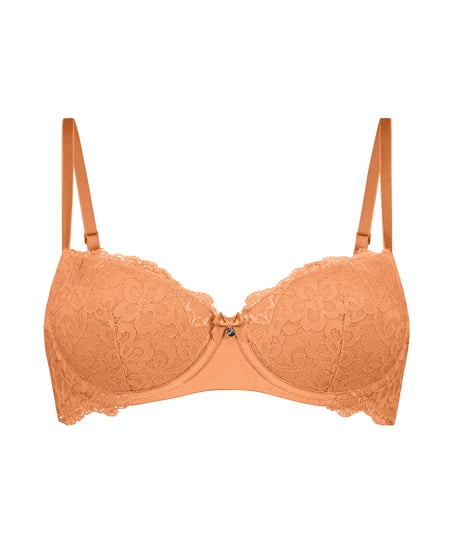 Soutien-gorge à armatures préformé Marine, Orange