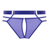 Slip brésilien Sable, Bleu