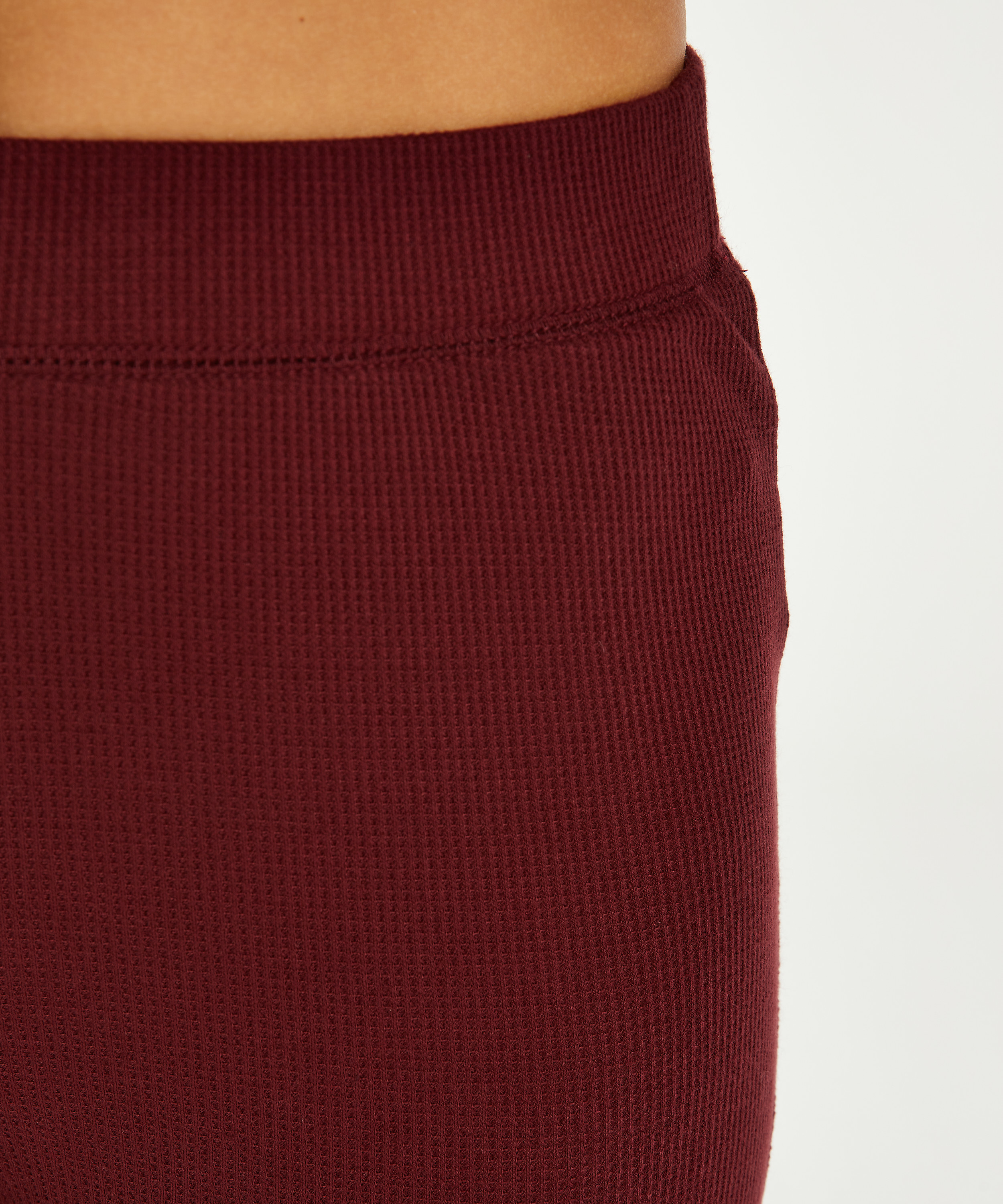 Pyjama Waffle Placket, Violet, main