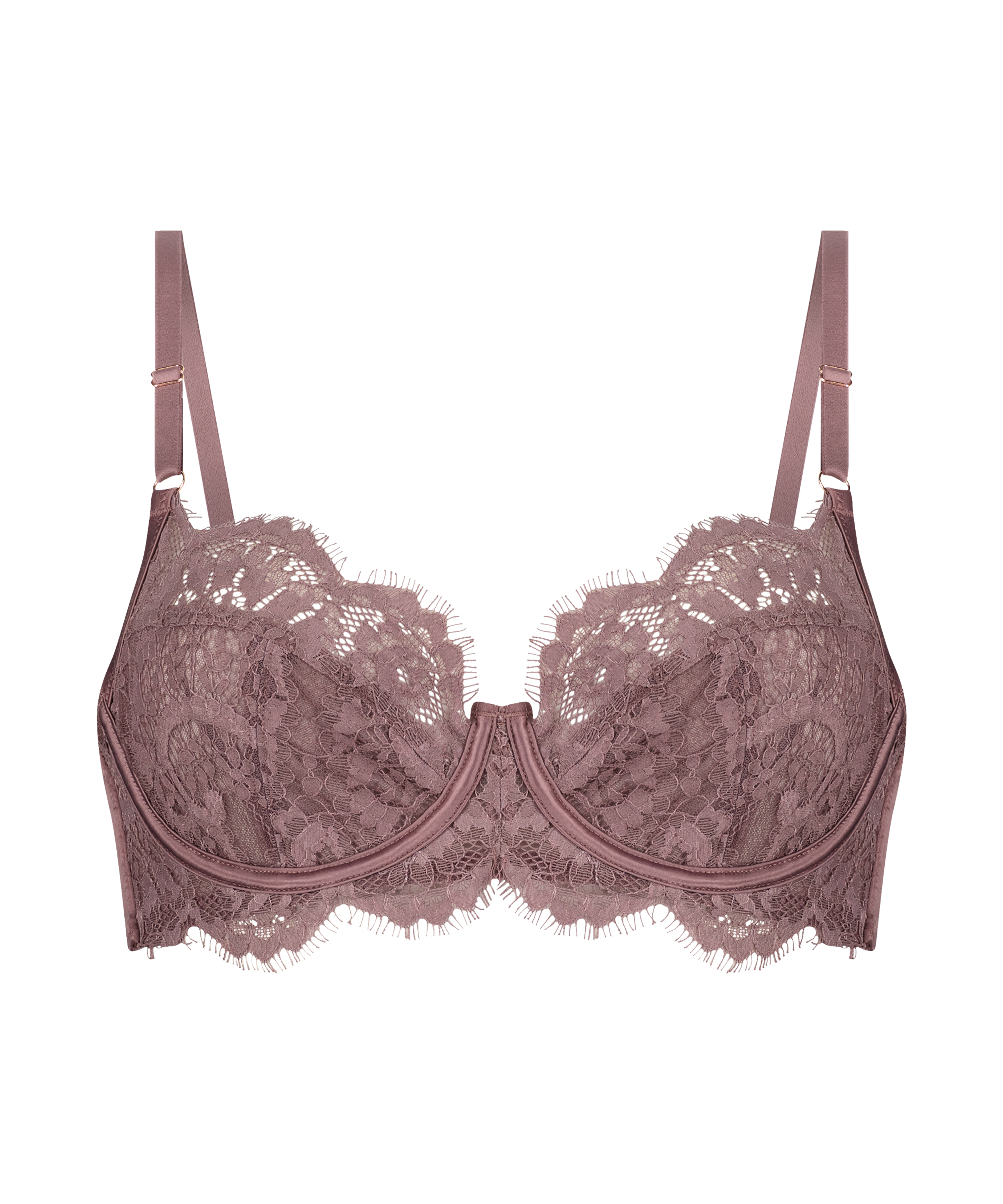 Soutien-gorge à armatures non-préformé Hannako, Violet, main