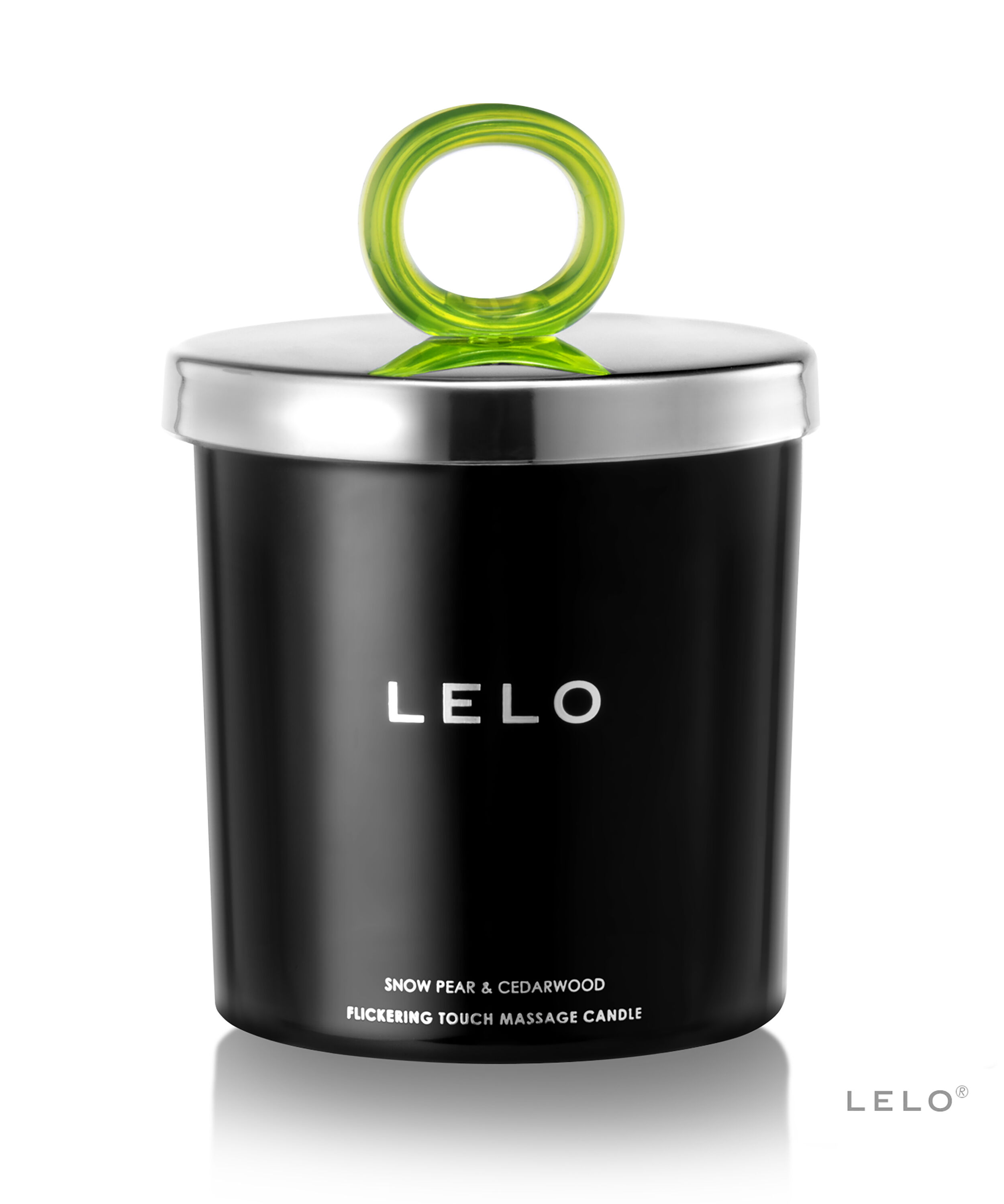 LELO Bougie de Massage Snow Pear & Cedarwood, Vert LELO Bougie de Massage Snow Pear & Cedarwood, Vert