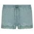 Short velours dentelle, Vert