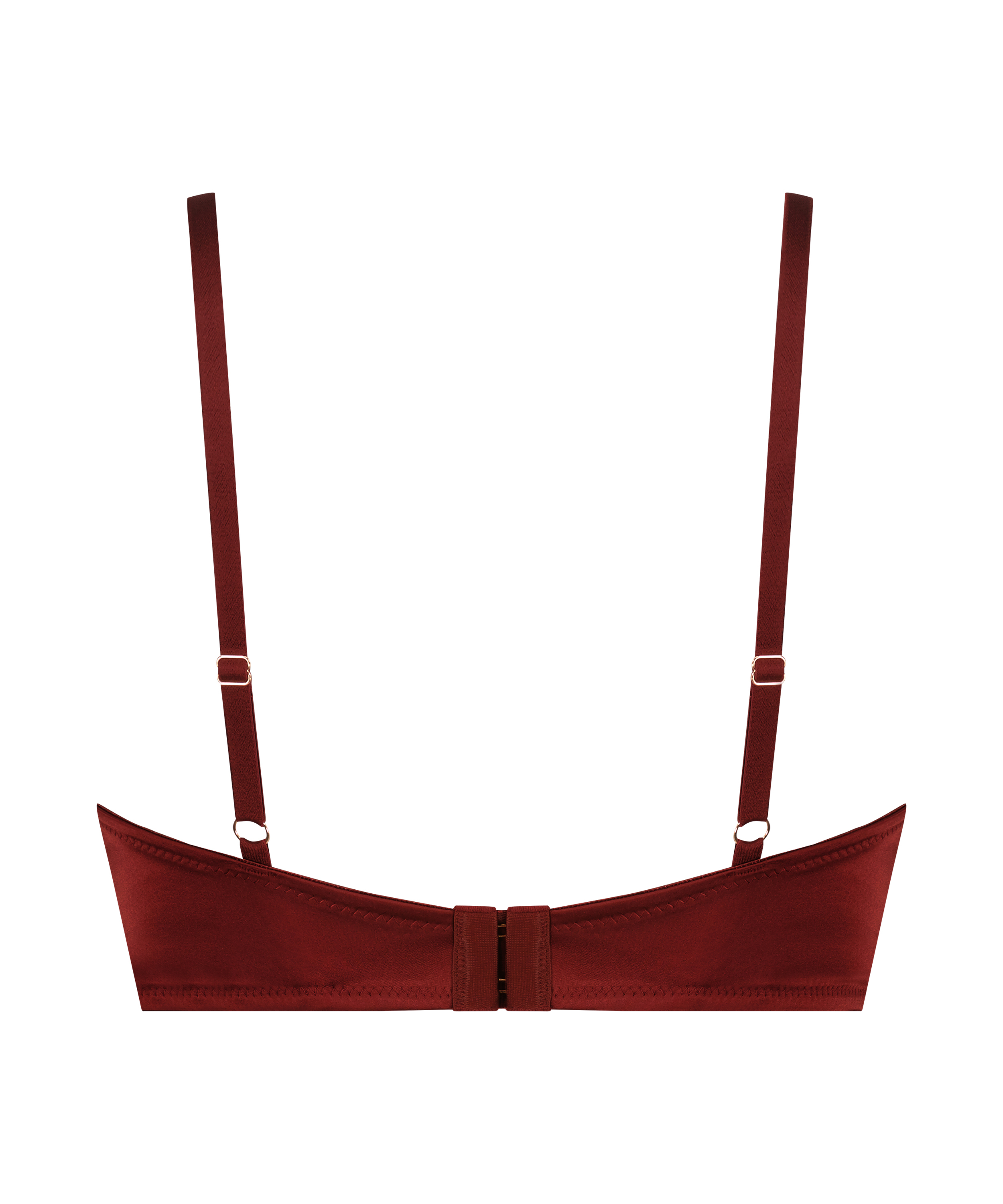 Soutien-gorge à armatures semi-préformé longline  Lara, Rouge, main