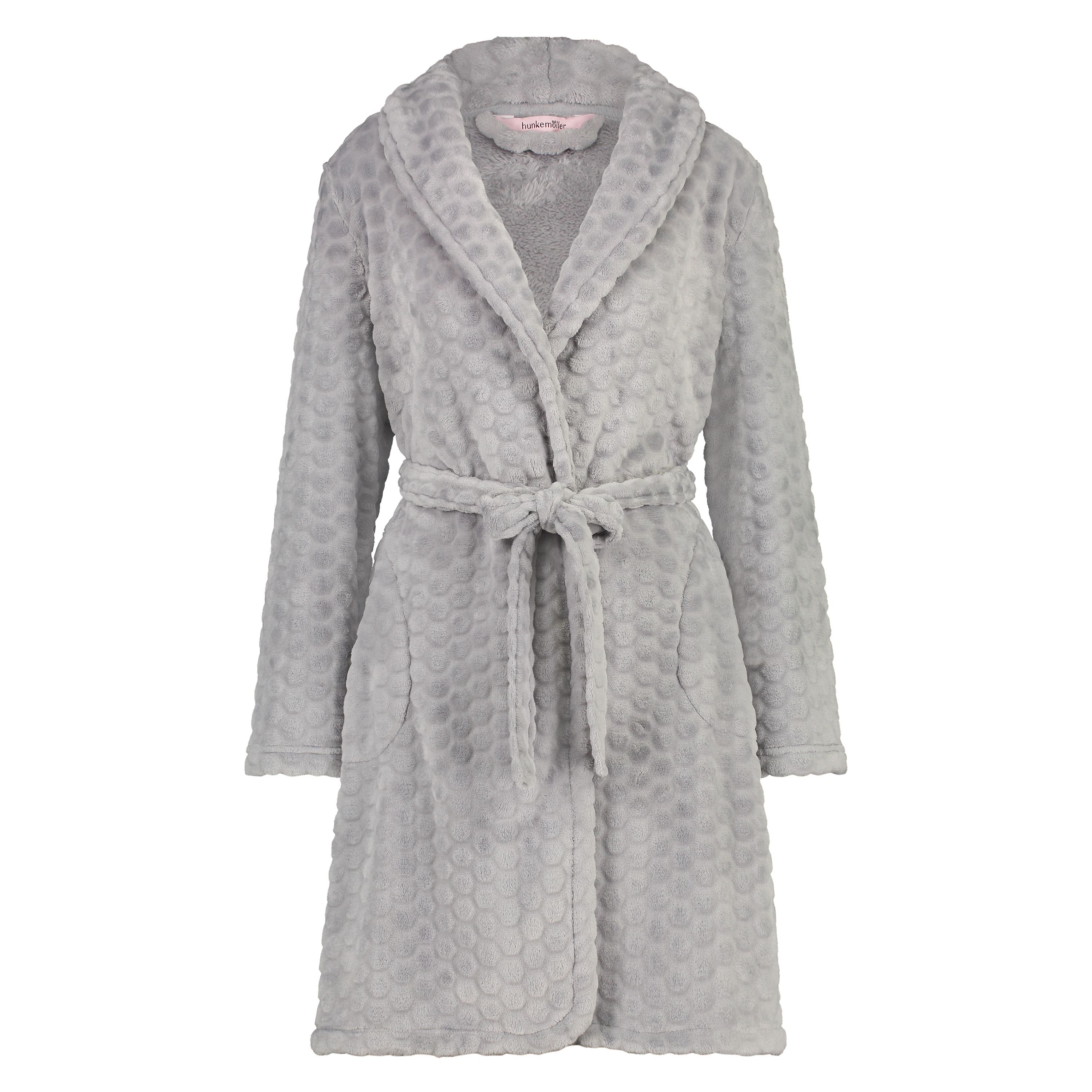 Peignoir Fleece, Gris, main