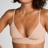Triangle Brassière Smooth, Beige