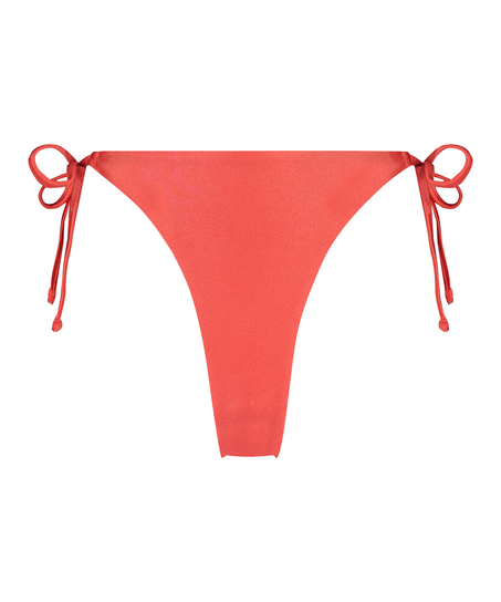 Slip de Bikini Cheeky Tanga Luxe, Rouge