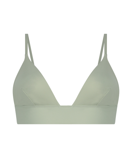 Triangle Brassière Smooth, Vert