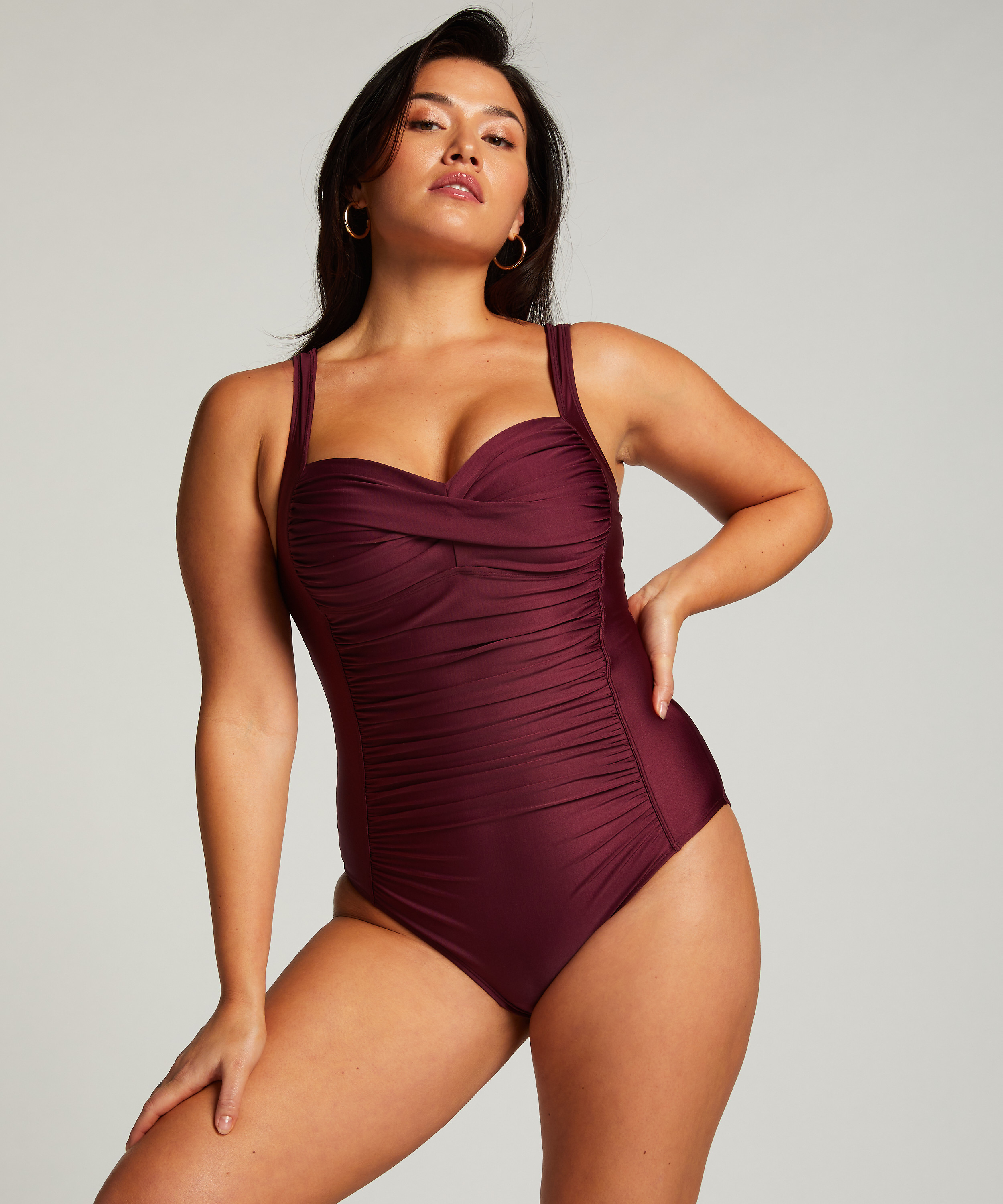 Maillot de bain Shaping Ocean, Violet, main