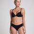 Coton Slip Brésilien Kira, Noir