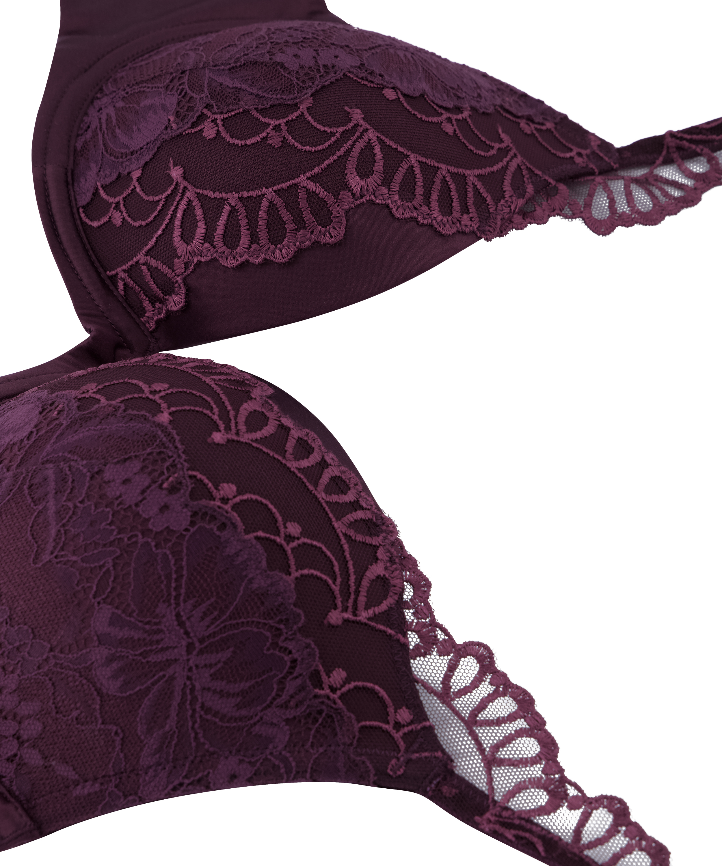 Soutien-gorge push-up à armatures préformé Samra, Violet, main