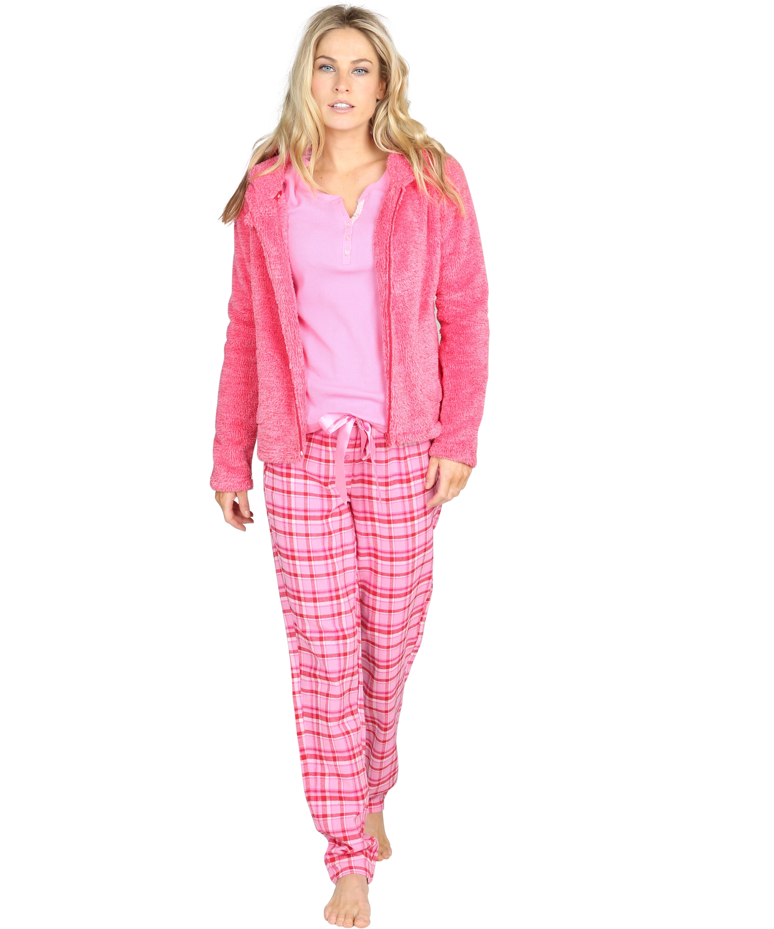 Pyjama pants Caitlin, Rouge, main