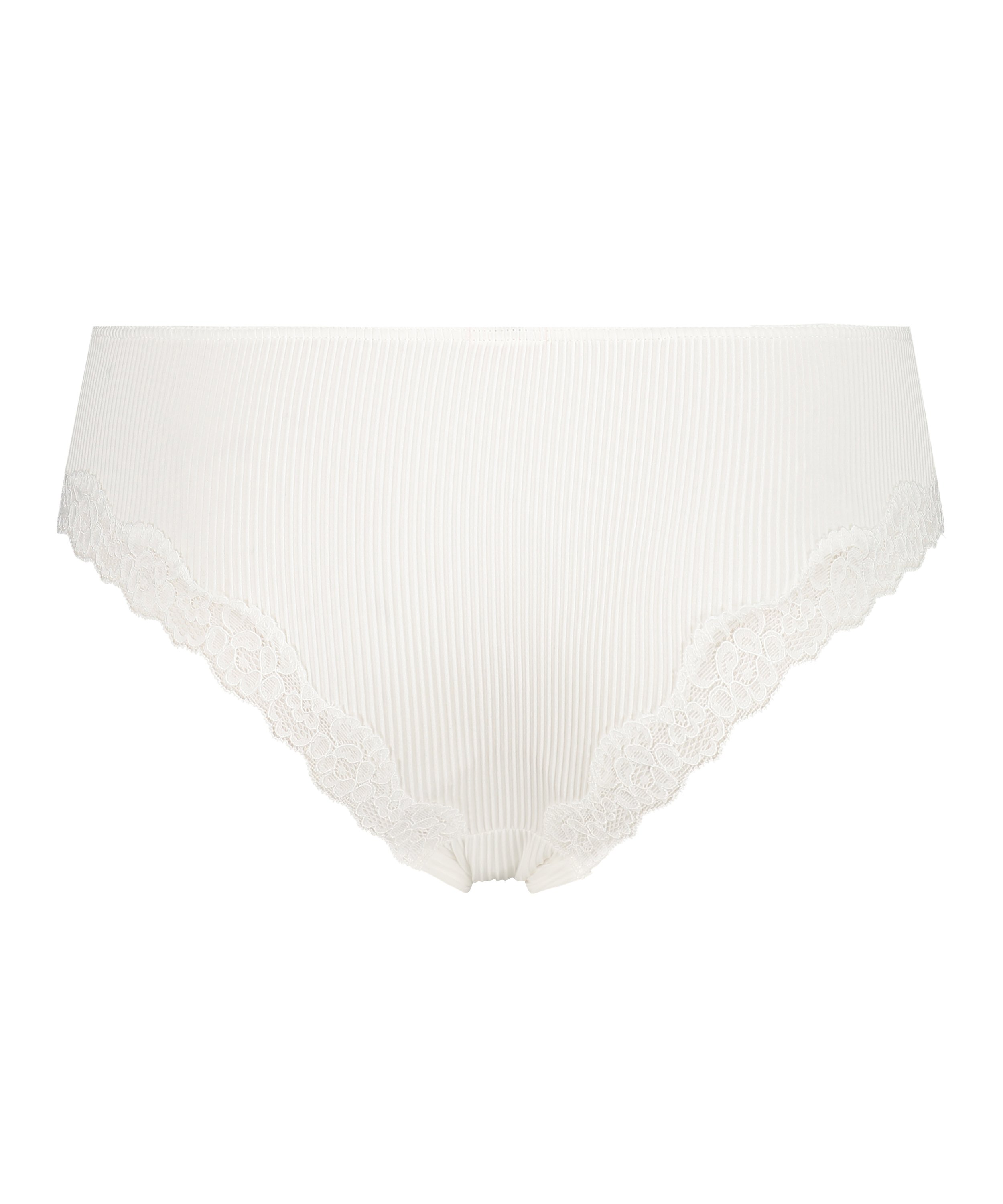 Slip brésilien Lola, Blanc, main