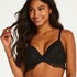 Soutien-gorge sans armatures préformé Tia, Noir