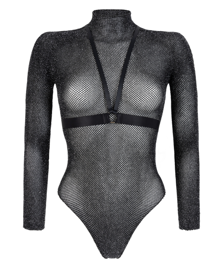 Private ensemble de harnais de body set, Noir