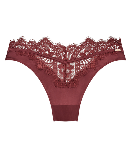 Brésilien taille haute Zoé, Rouge