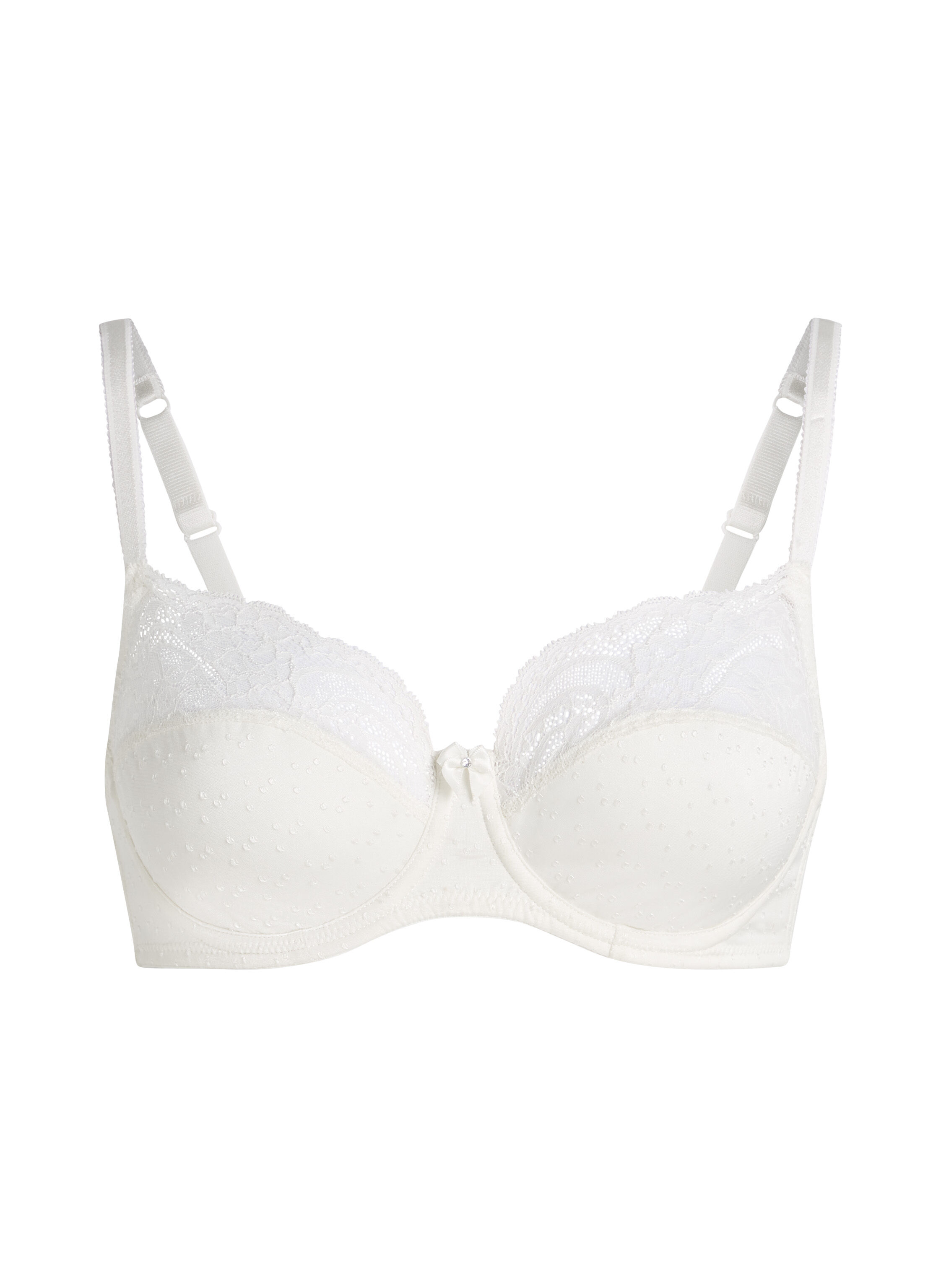 Soutien-gorge &agrave; armatures non-pr&eacute;form&eacute; Sophie, Blanc