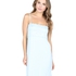 Slipdress Satin Home, Bleu