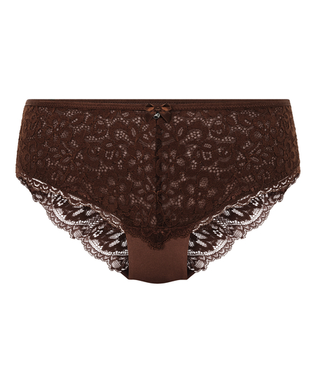 Slip brésilien Marine, Marron