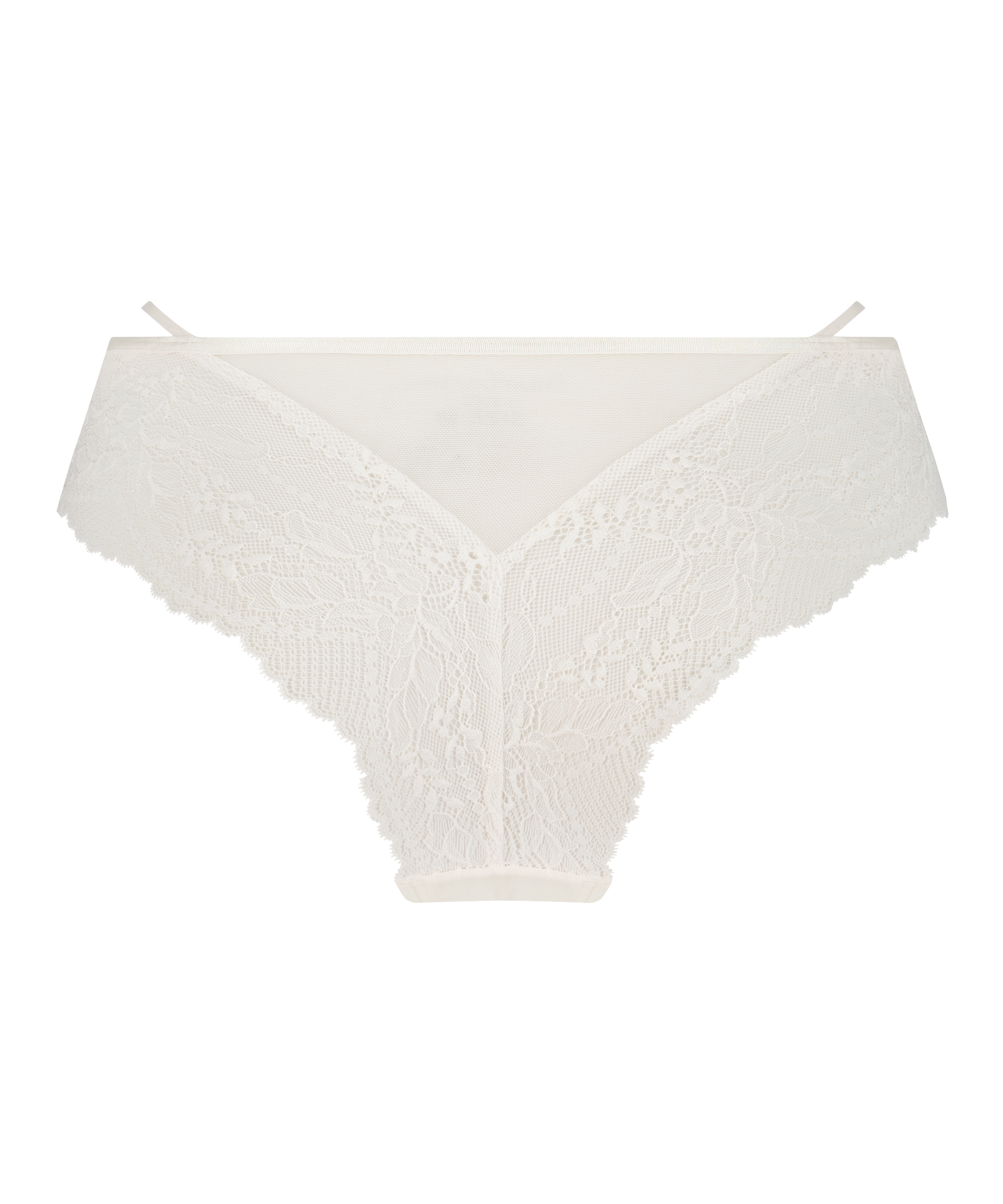 Slip brésilien Anna, Blanc, main