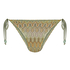 Bas de bikini à jambe haute Cali, Vert