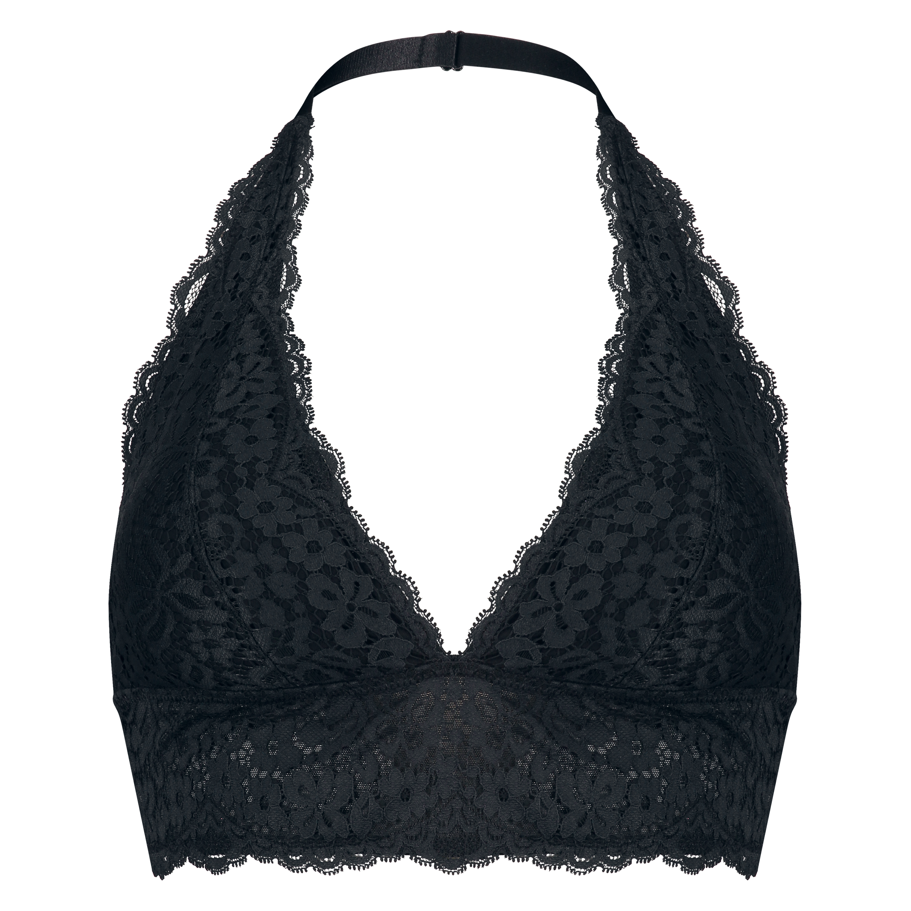 Brassière Halter Marina préformée, Noir, main